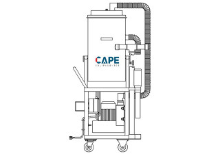 Aspirador Industrial de Pó Modelo MEGG EV-70l GII