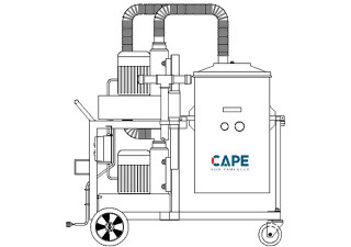 Aspirador Industrial de Pó Modelo ULTRA MEGG EH-150L GII