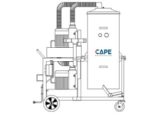 Aspirador Industrial de Pó Modelo ULTRA MEGG EH-200L GII